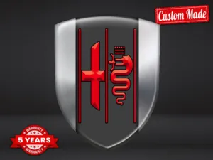 Alfa Romeo Autofenstersticker Robust Universal Hochwertig